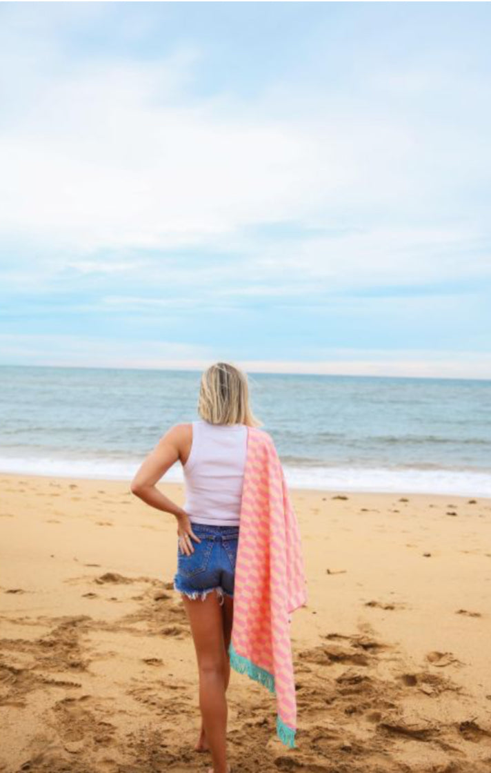 Quick Dry Tassel Towel