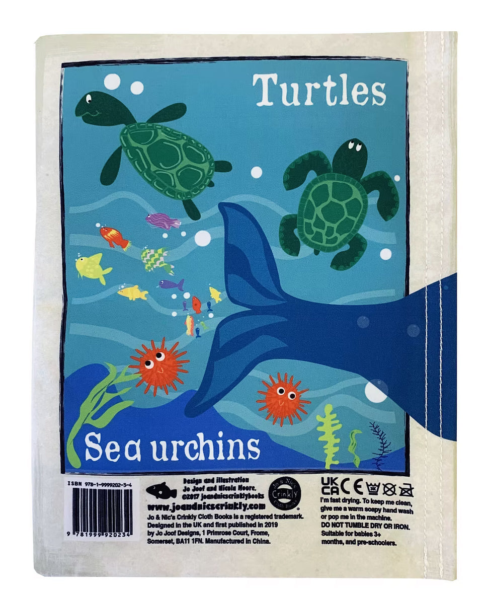 Crinkly Cloth Book - Under the Sea