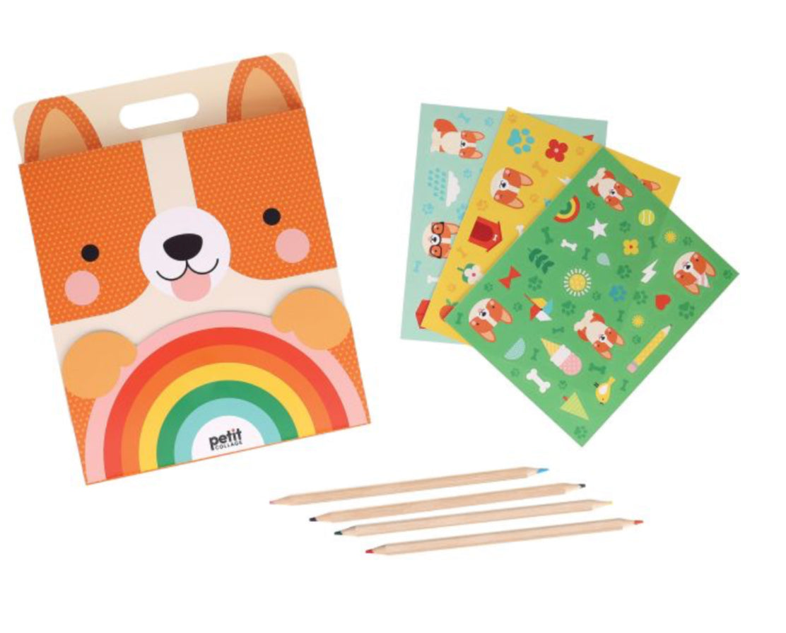 Carry Along Sketch - Corgi