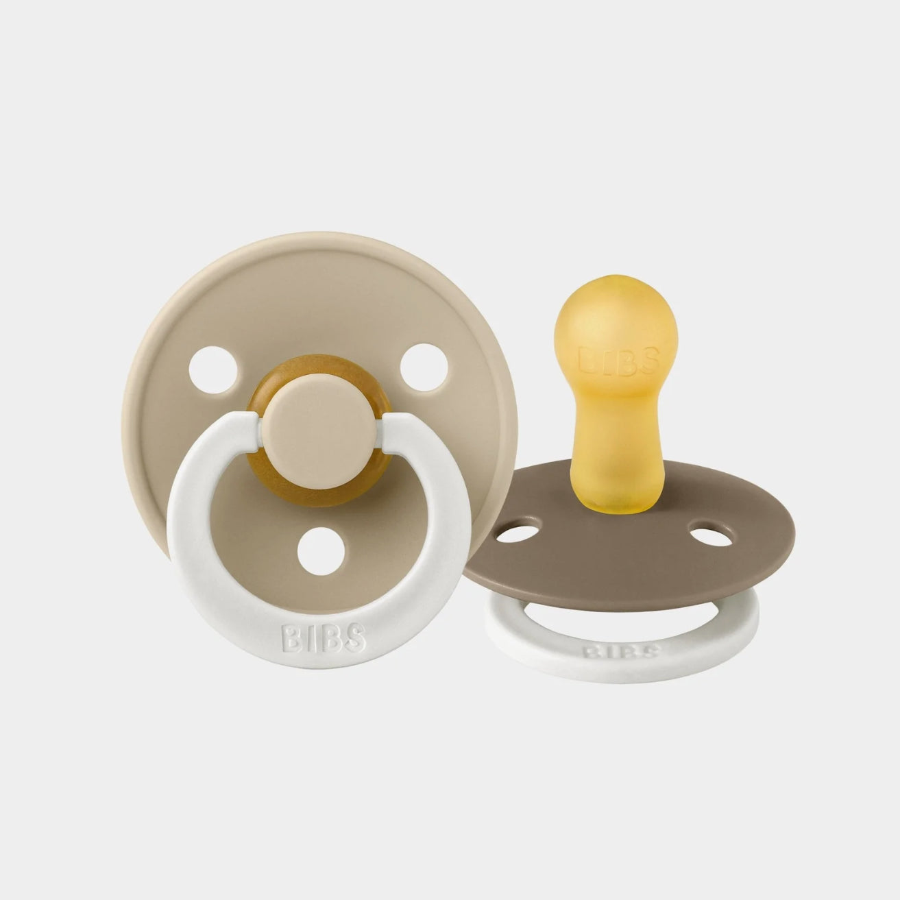 Natural Round Rubber Dummy GLOW Vanilla/Dark Oak