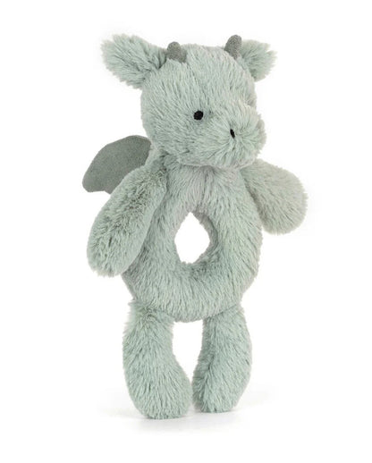 Jellycat Bashful Dragon Ring Rattle