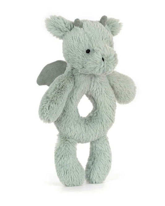 Jellycat Bashful Dragon Ring Rattle