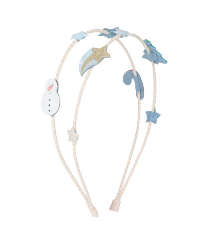 Snowman Double Alice Headband