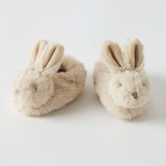 Some Bunny Loves You Beige Booties