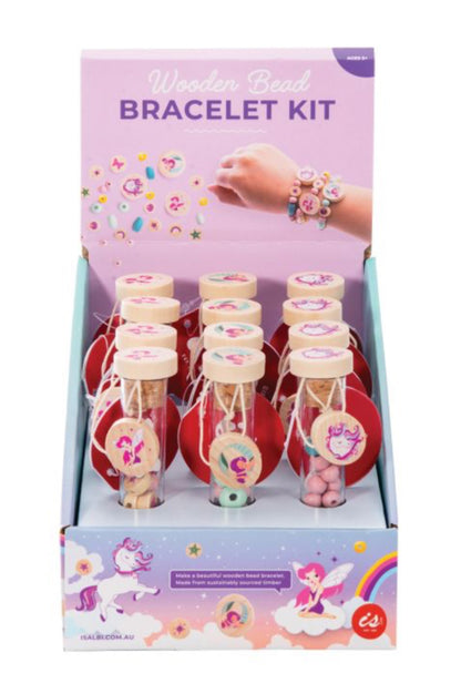 Wooden Bead Bracelet Kit