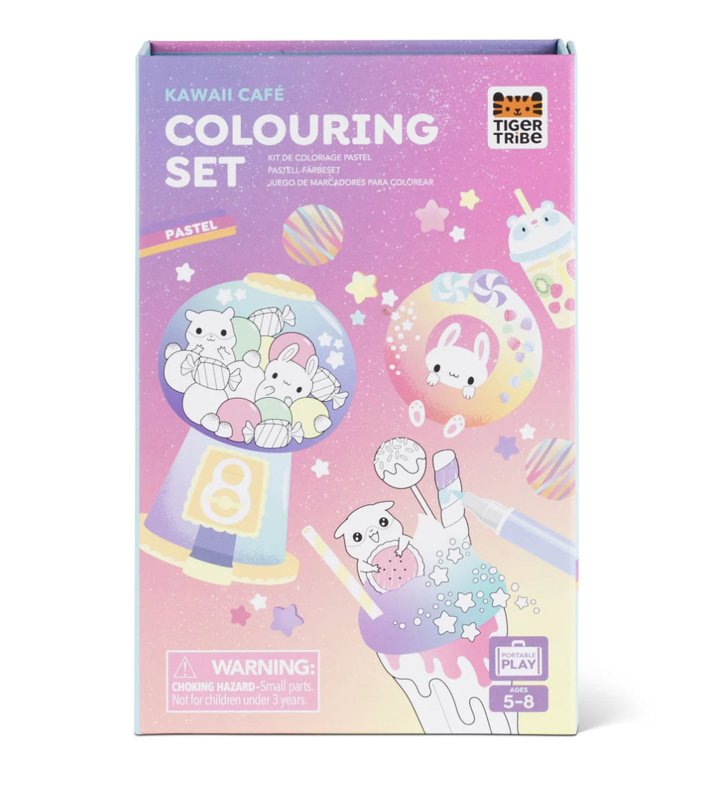 Colouring Set - Kawaii Cafe