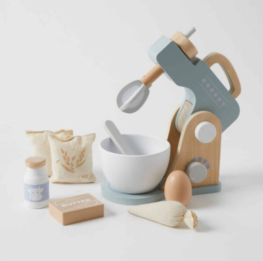 Wooden Mixer Set