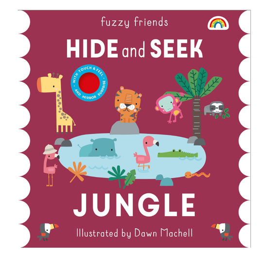 Fuzzy Friends Book - Jungle