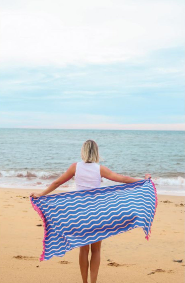 Quick Dry Tassel Towel