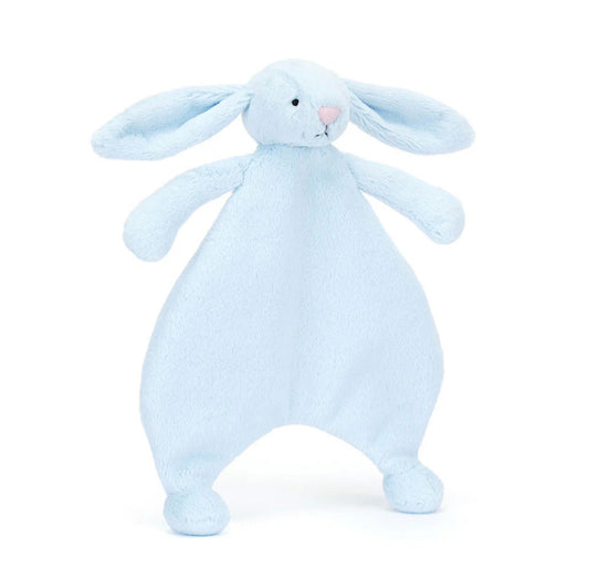 Jellycat Bashful Blue Bunny Comforter