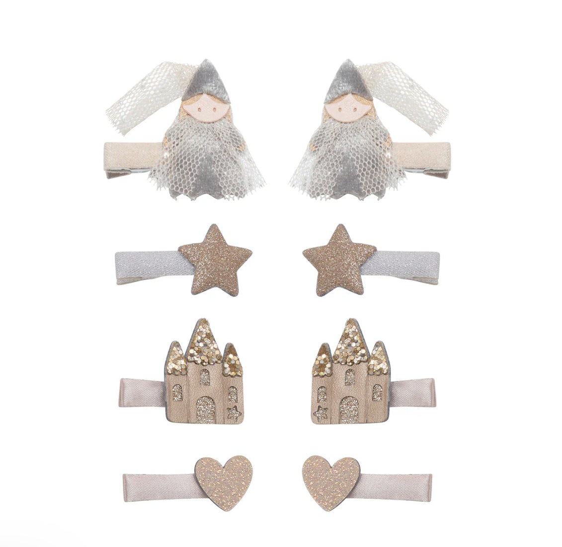 Princess Castle Mini Clips - Multi
