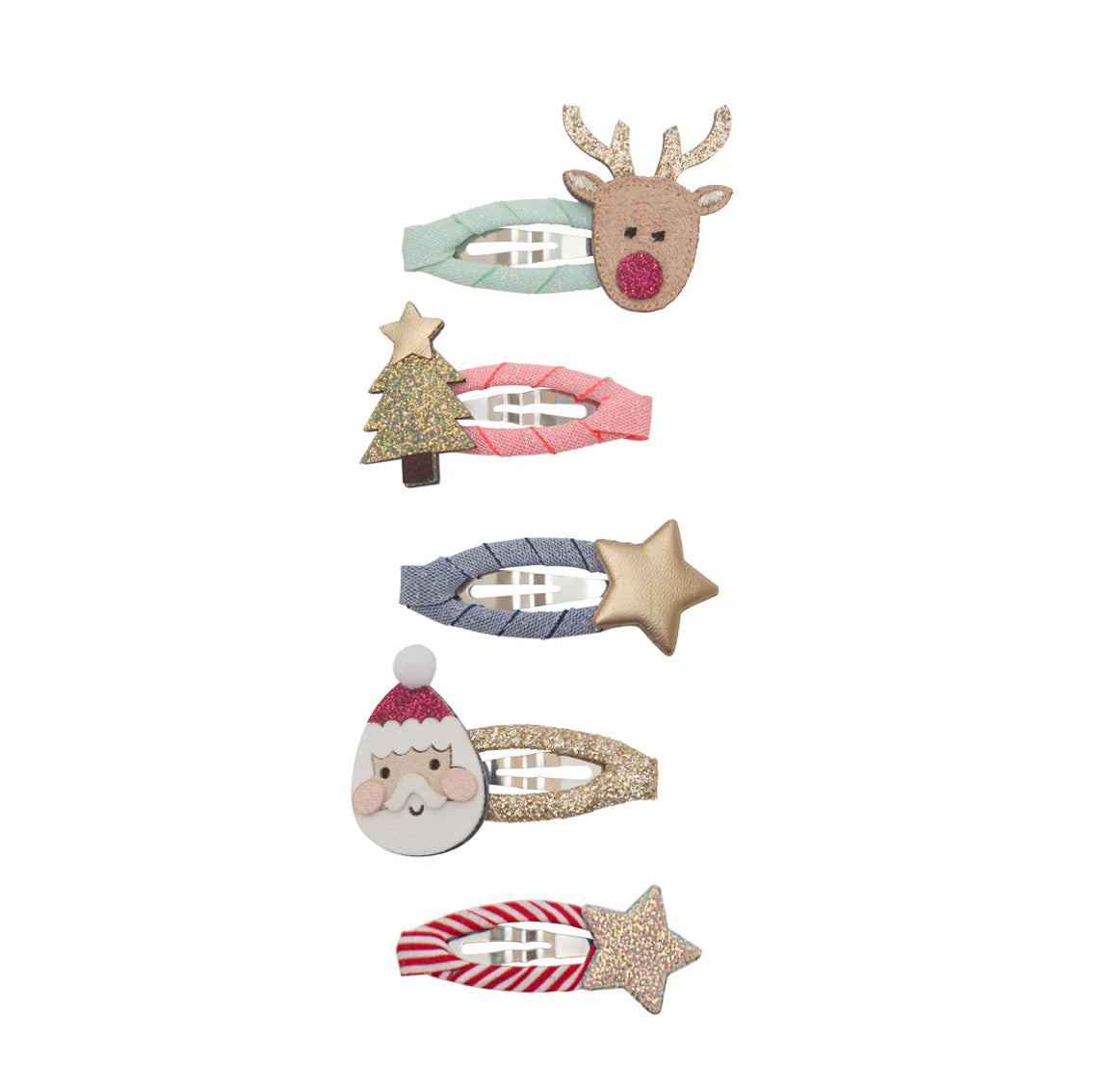 Santa & Rudolph Mini Clic Clacs