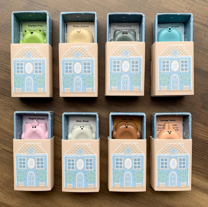 Metal Worry Stone - Sleep Sheep