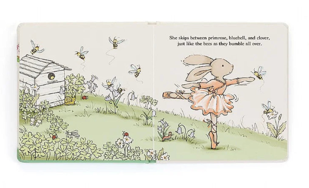 Jellycat Lottie The Ballet Bunny Book