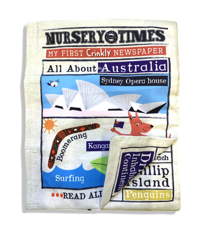 Crinkly Cloth Book -All About Australia
