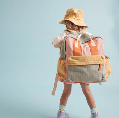 Corduroy Splice Eco Backpack - Candy