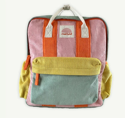 Corduroy Splice Eco Backpack - Candy