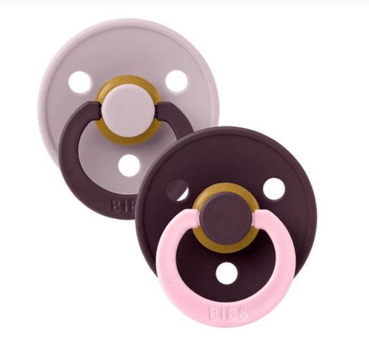 Natural Rubber Round Dummy - Fusion Dusky Lilac / Plum Mix