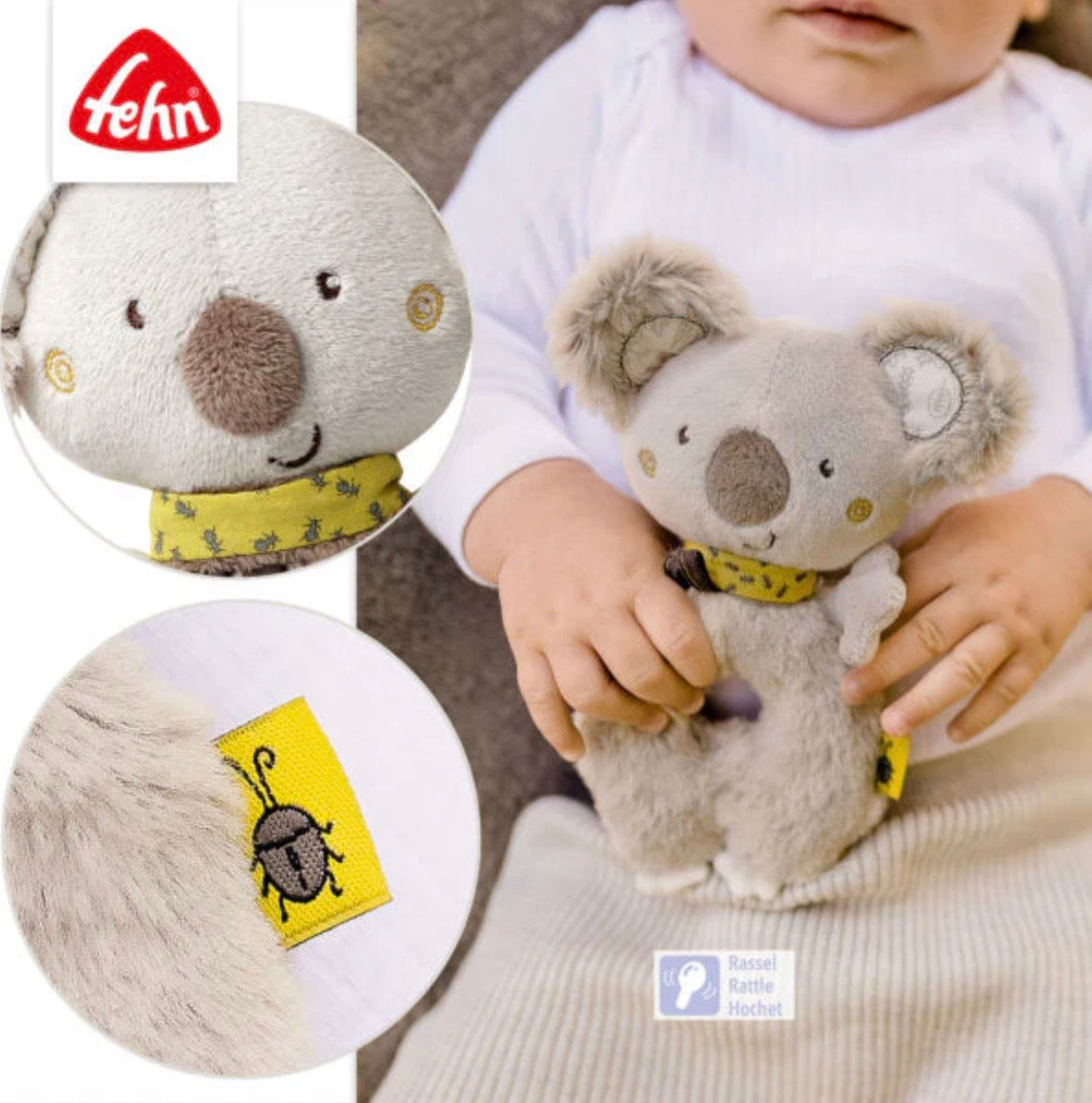 Soft Ring Rattle Koala