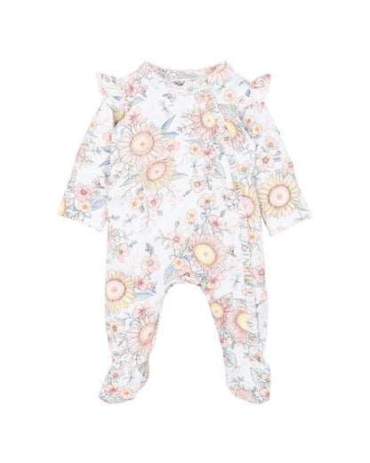 Abby Long Sleeve Zip Onesie