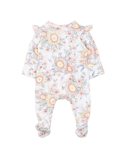 Abby Long Sleeve Zip Onesie