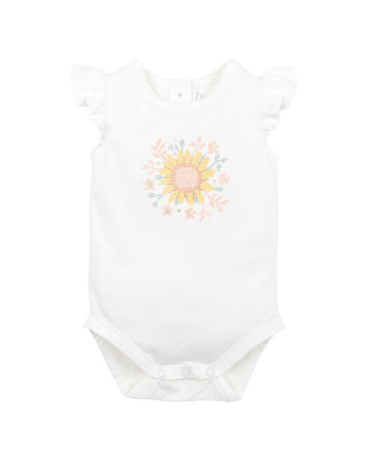 Abby Sunflower Bodysuit