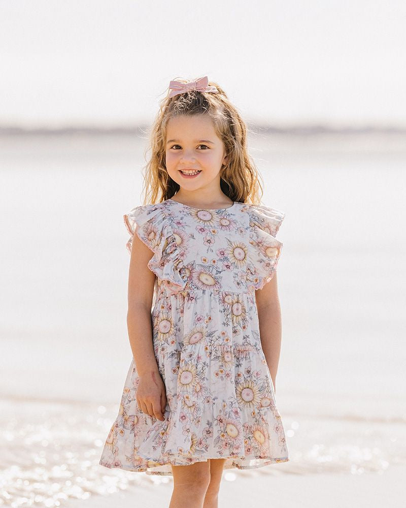 Abby Tiered Girls Dress