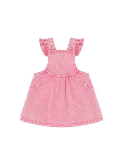 Berry Vintage Pinafore Dress