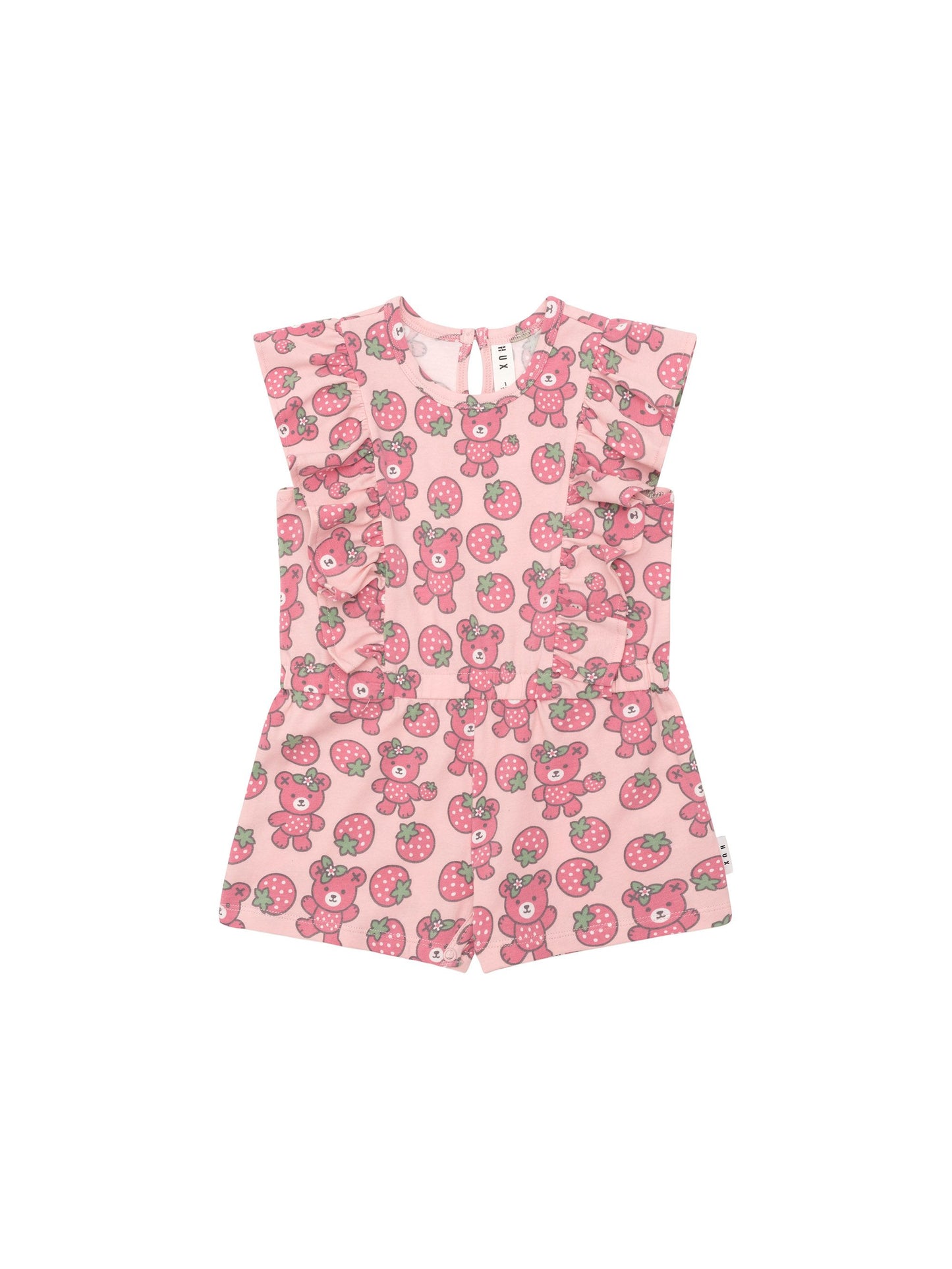 Berry Bear Frill Playsuit