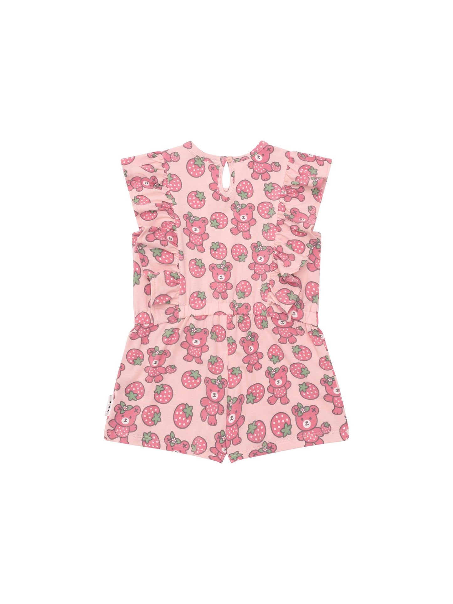 Berry Bear Frill Playsuit