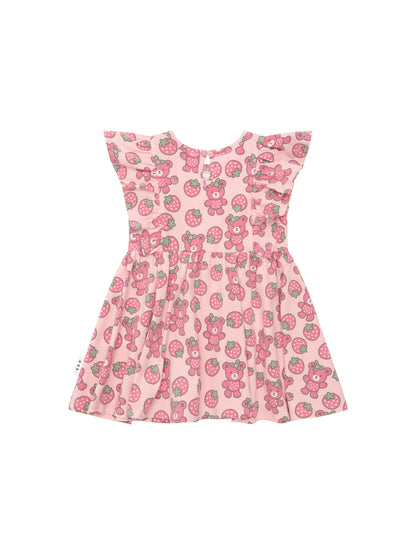 Berry Bear Frill Dress