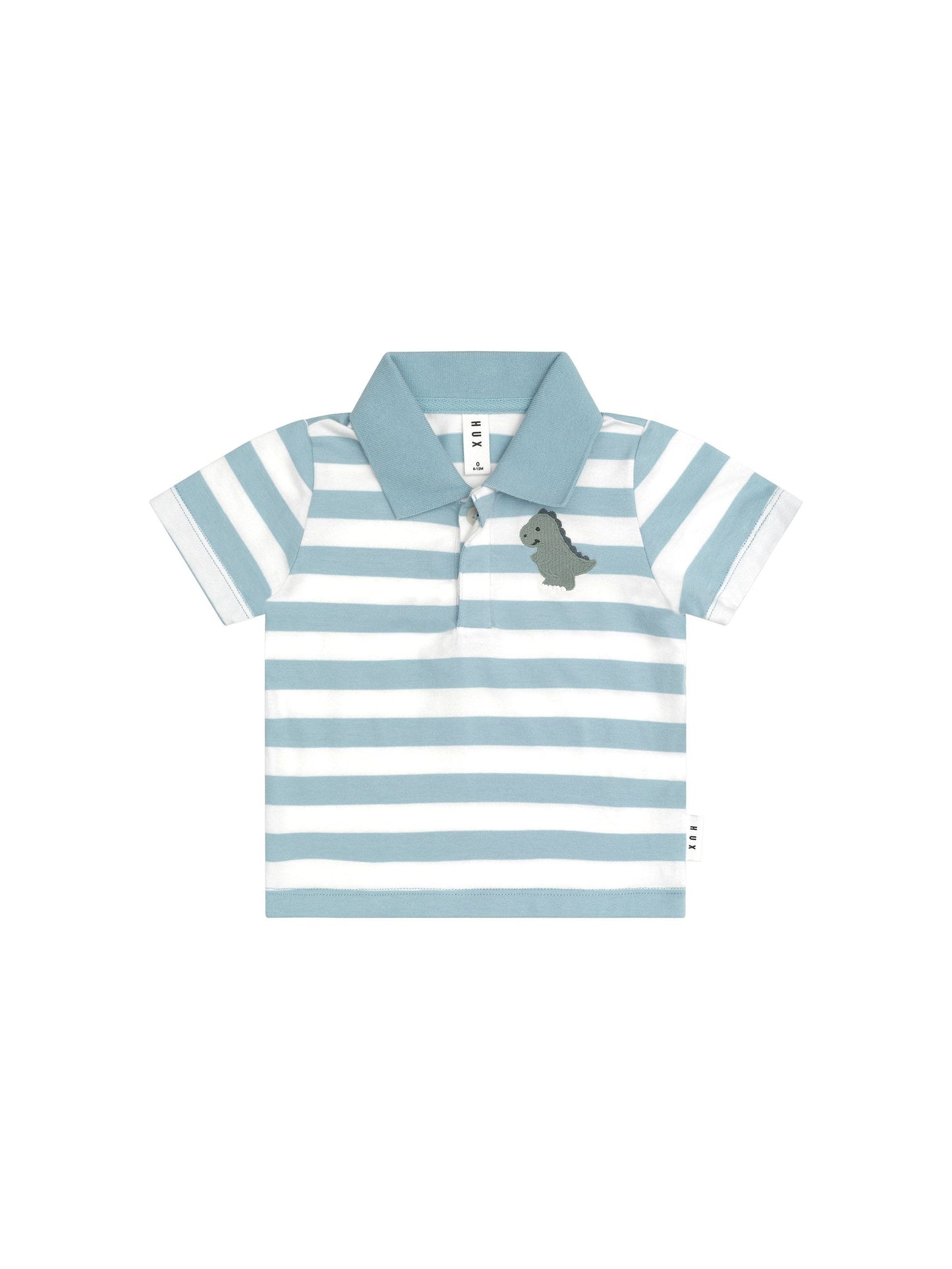 T-Rex Stripe Polo T-Shirt