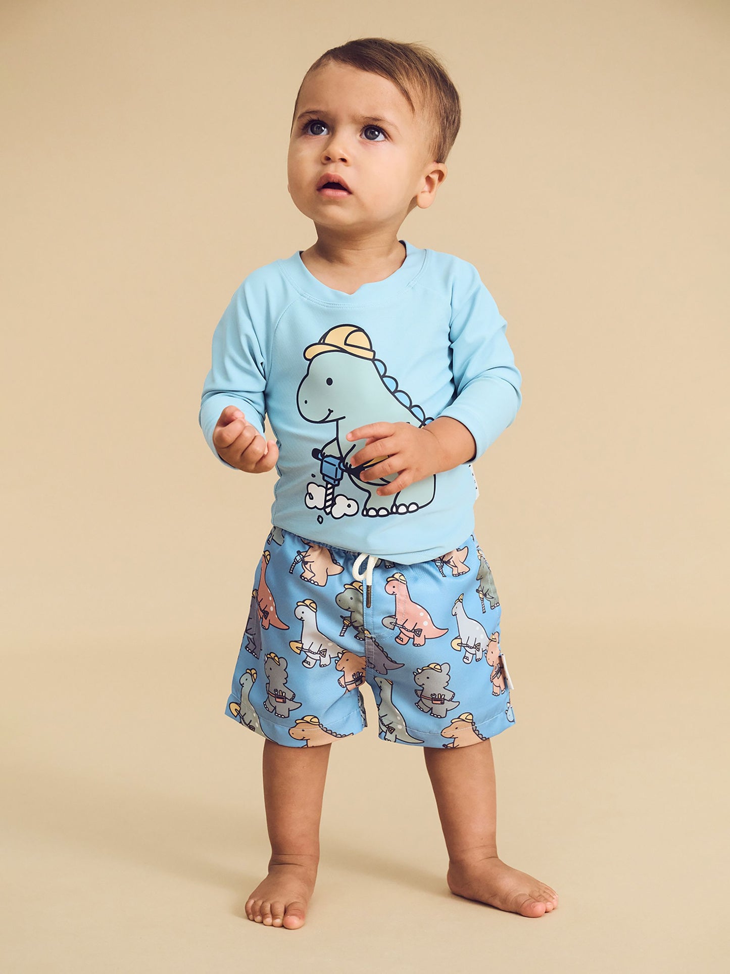 Construction Dinos Swim Short