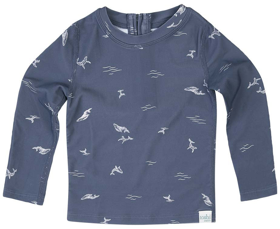 Swim Rashie Long Sleeve Classic Whales