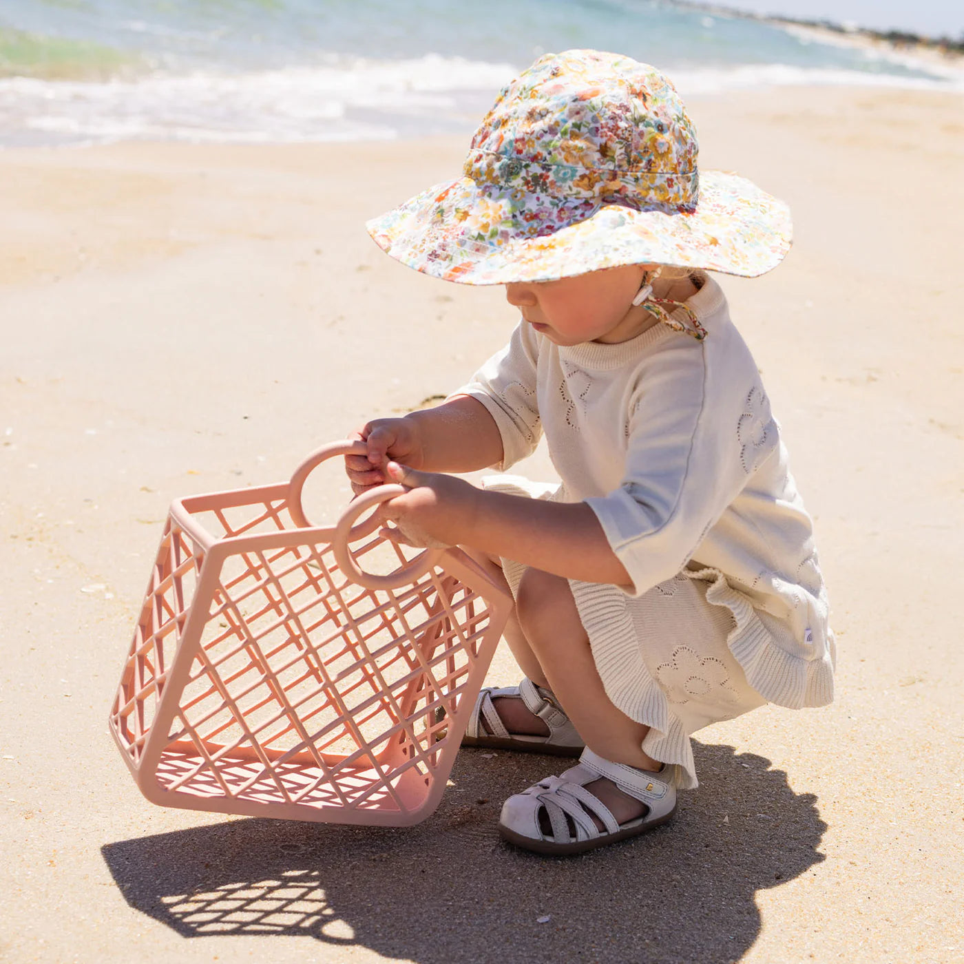 Kynd Silicone Basket - Pink Clay