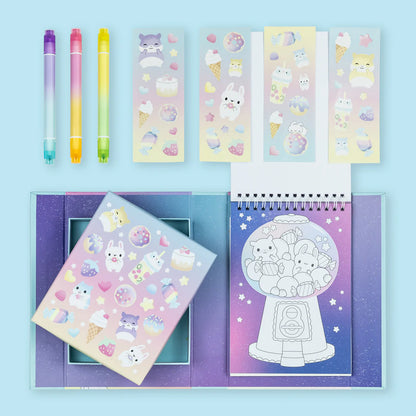 Colouring Set - Kawaii Cafe