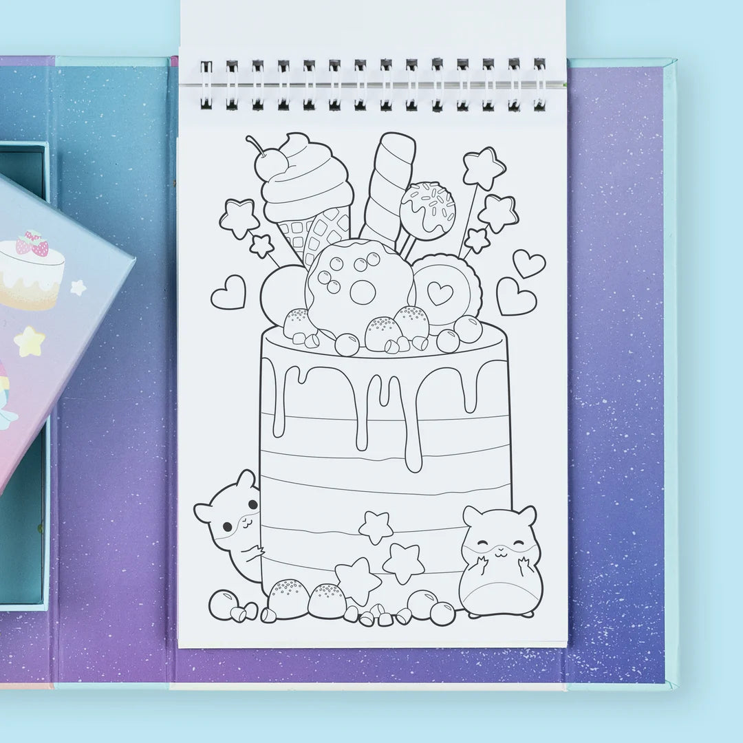 Colouring Set - Kawaii Cafe