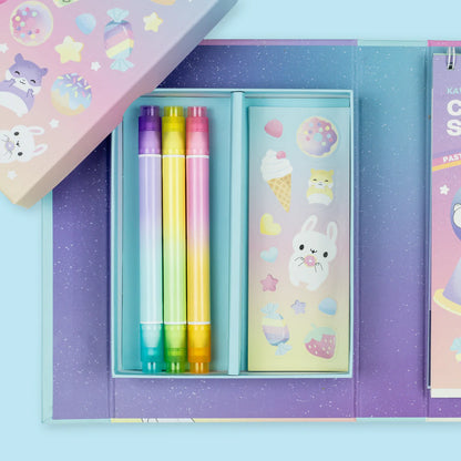 Colouring Set - Kawaii Cafe