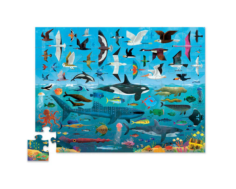 Above and Below Puzzle 48 pieces - Sea & Sky