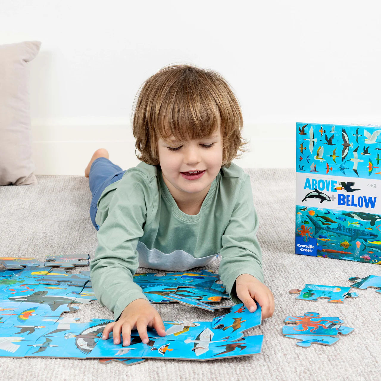 Above and Below Puzzle 48 pieces - Sea & Sky