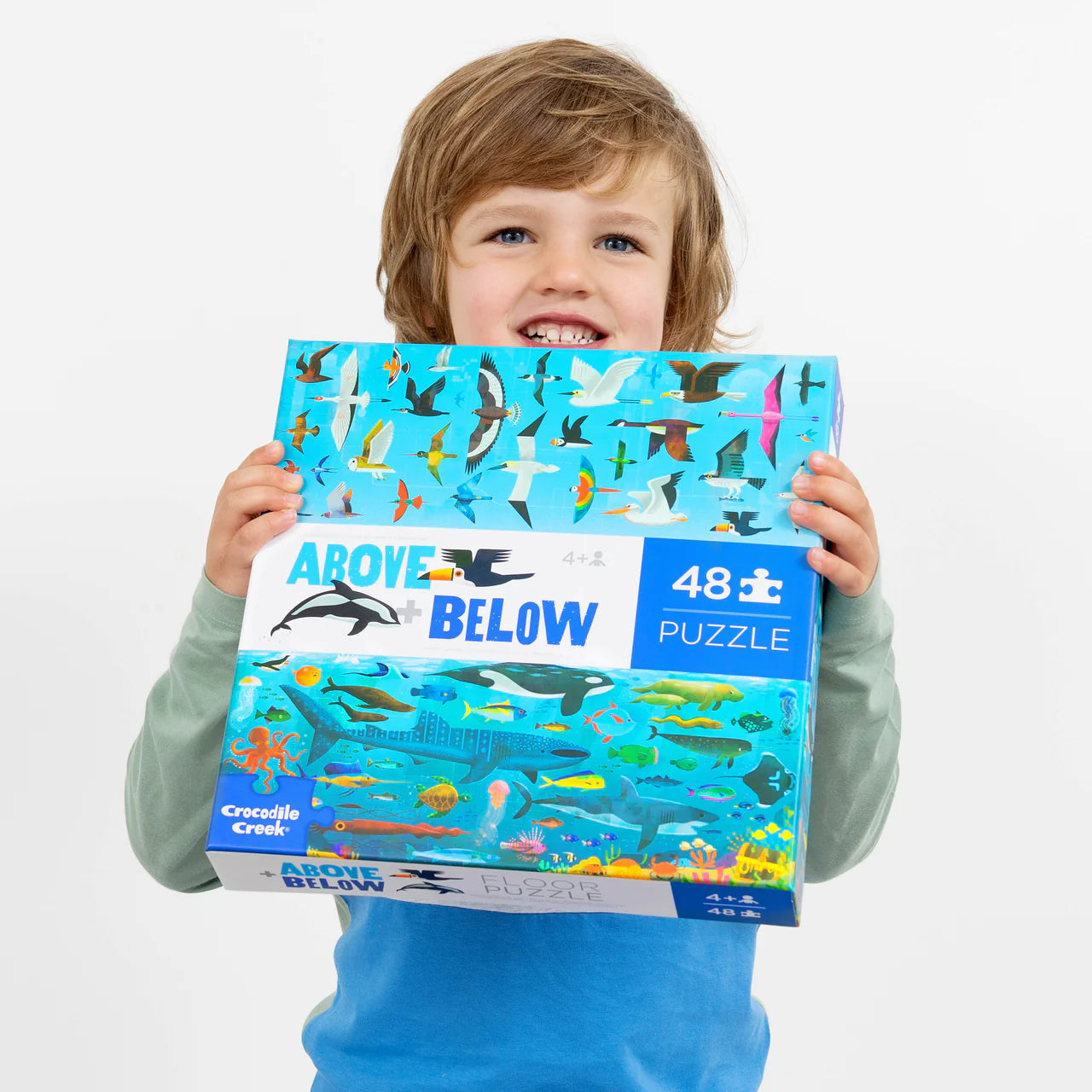 Above and Below Puzzle 48 pieces - Sea & Sky