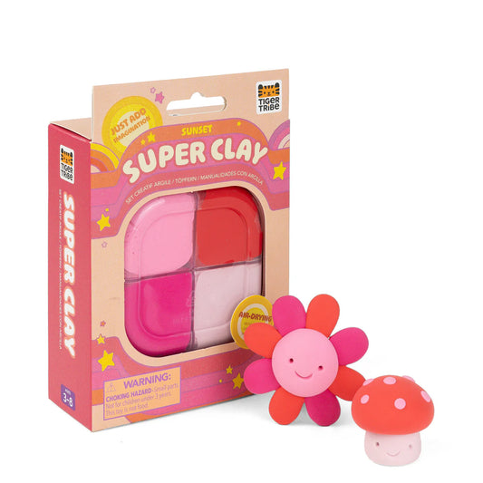 Super Clay - Sunset (pink & reds)