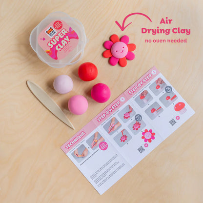 Super Clay - Sunset (pink & reds)
