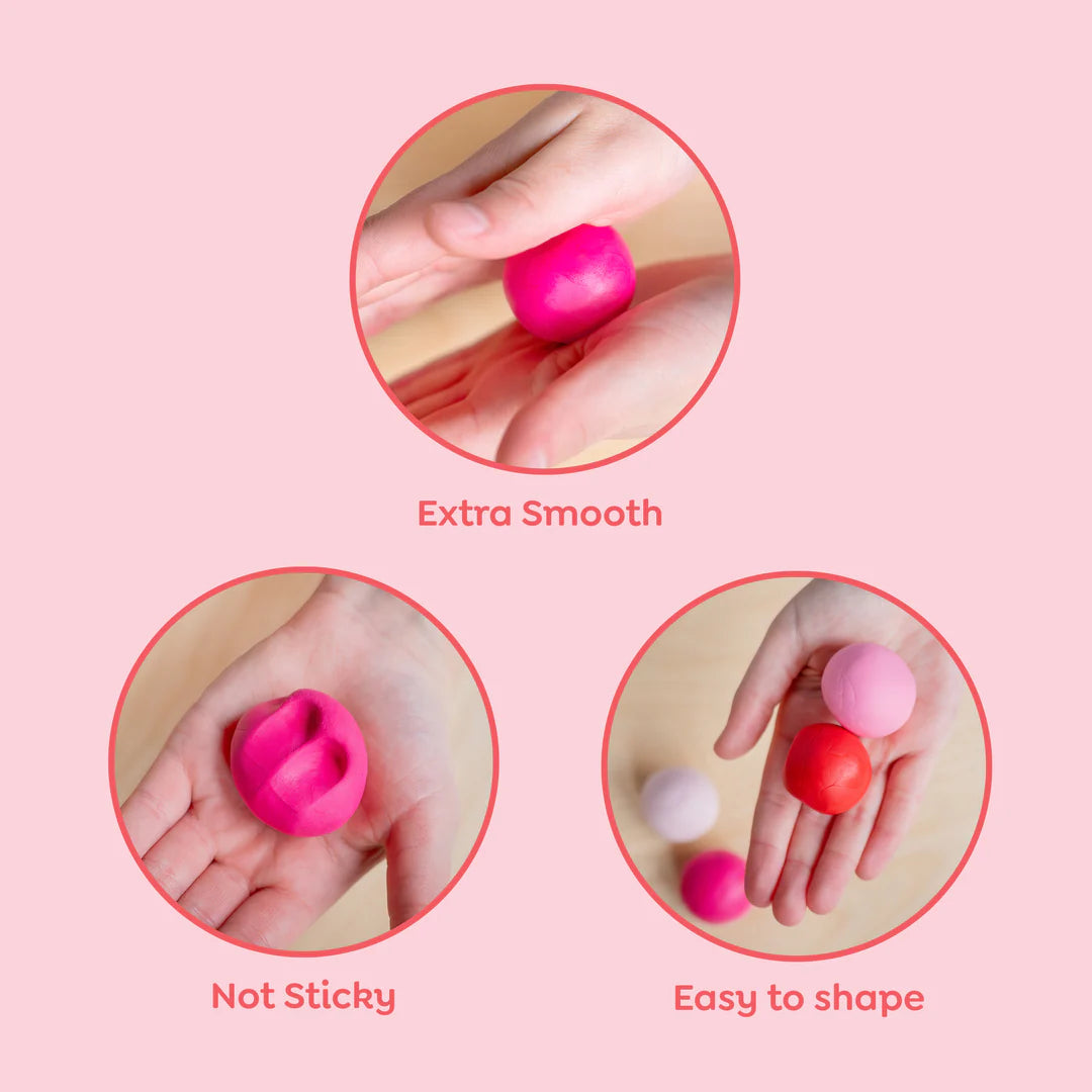 Super Clay - Sunset (pink & reds)
