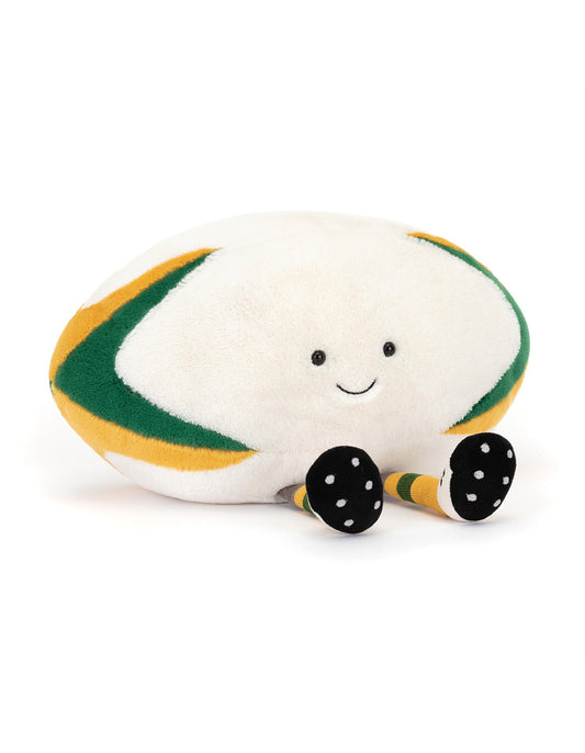 Jellycat Amuseables Sports Australian Rugby Ball
