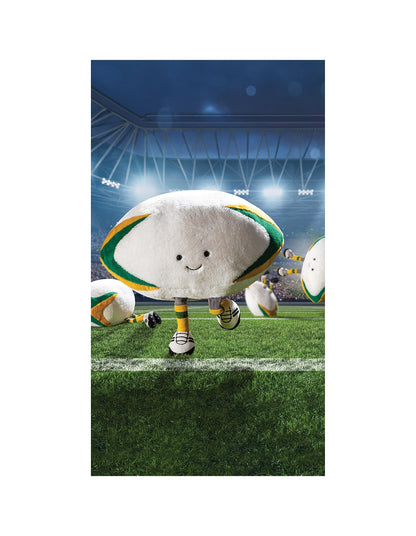 Jellycat Amuseables Sports Australian Rugby Ball
