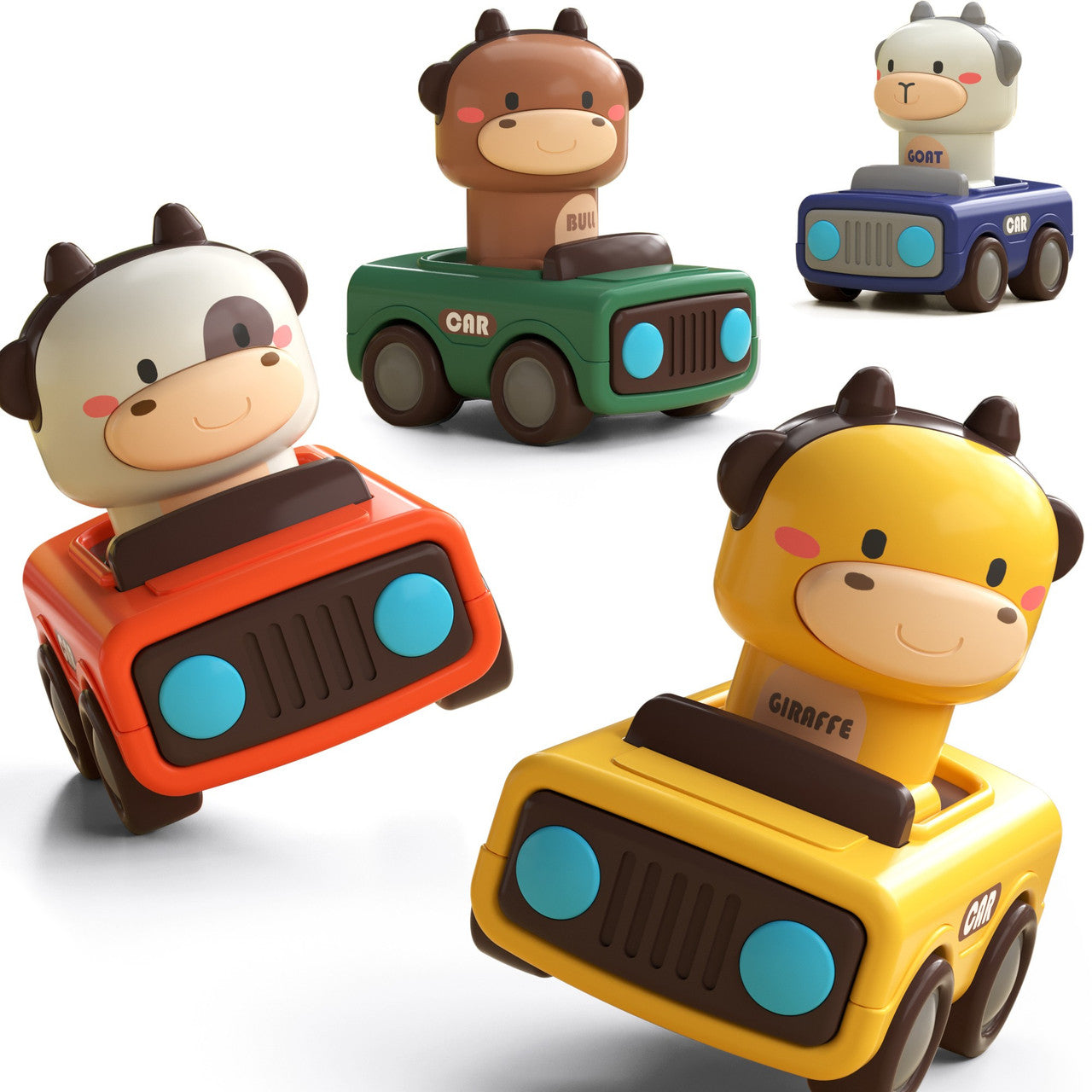 Press and Go Racing Cars