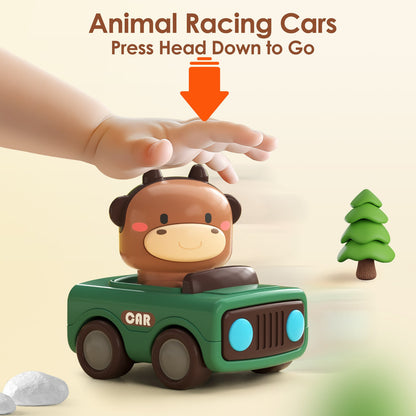 Press and Go Racing Cars
