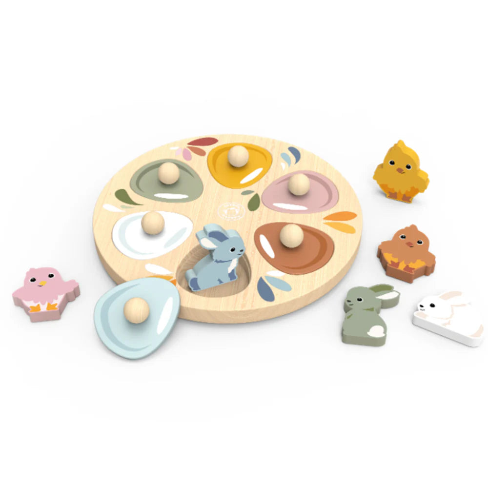 Garden Surprise Puzzle- Chicks & Bunnies