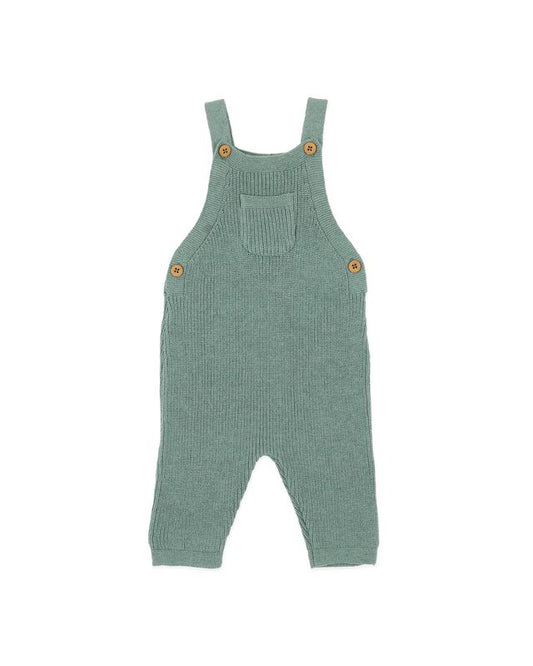 Charlie Organic Knitted Overalls